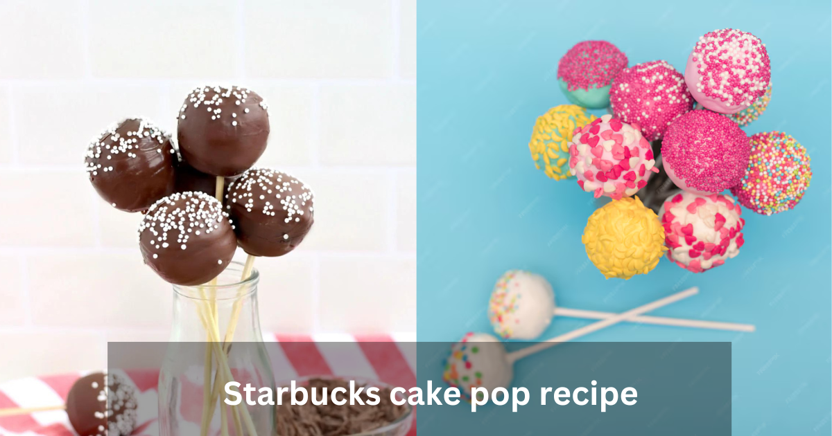 starbucks cake pop recipe